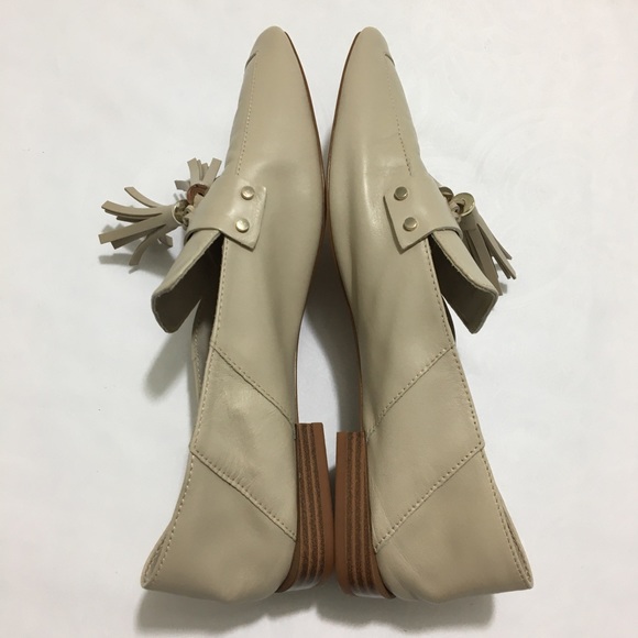 Zara Ecru dressy shoes size 38 - Picture 5 of 12